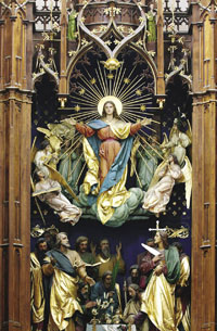 Wniebowzięcie Najświętszej Maryi Panny, ołtarz główny w Bazylice Katedralnej w Białymstoku