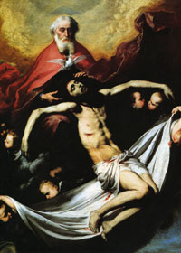 Juseppe de Ribera, ŚWIĘTA TRÓJCA, 1632-1635, Prado, Madryt